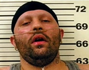 White supremacist Justin Ladd allegedly abused his 14 and 16 year old stepdaughters. www.blacklikemoi.com